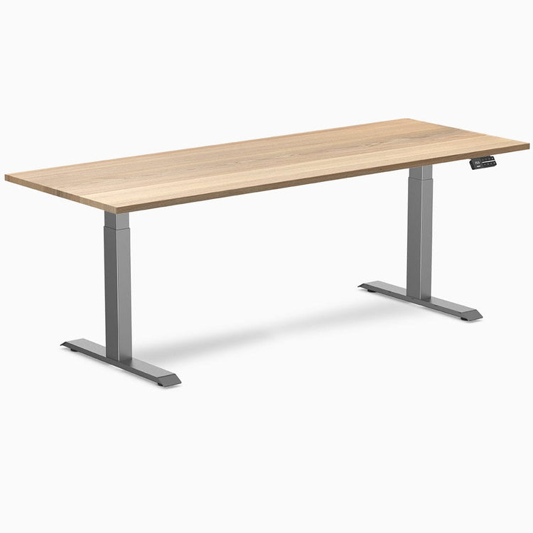 Desky Dual Hardwood Sit Stand Desk (TEST PRODUCT)