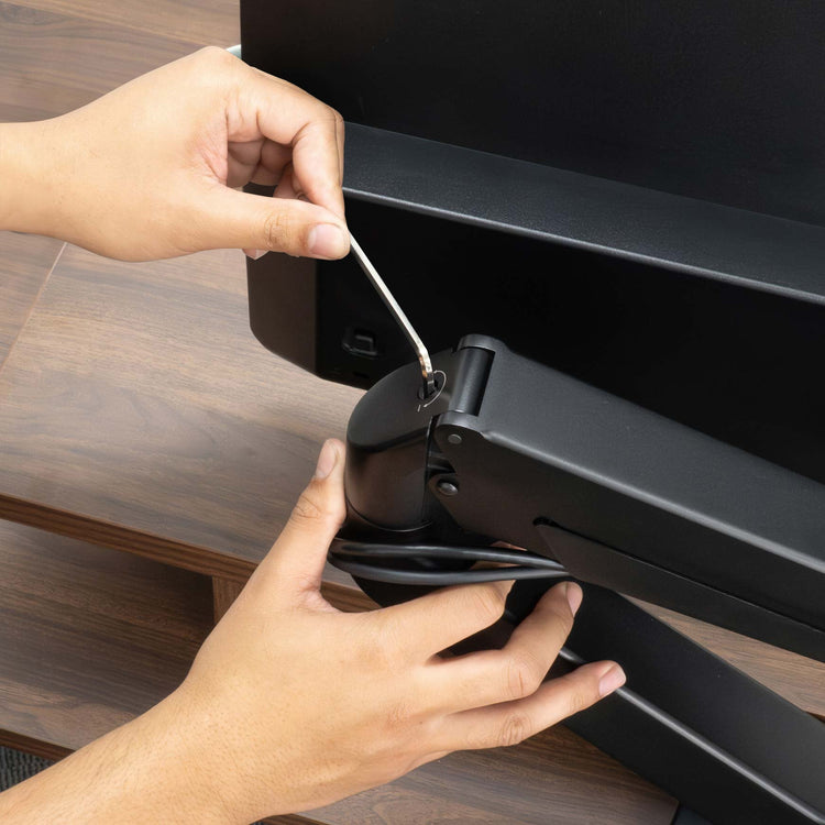 Desky Schwerlast-Monitorhalterung für 1 Monitor (11 kg+)