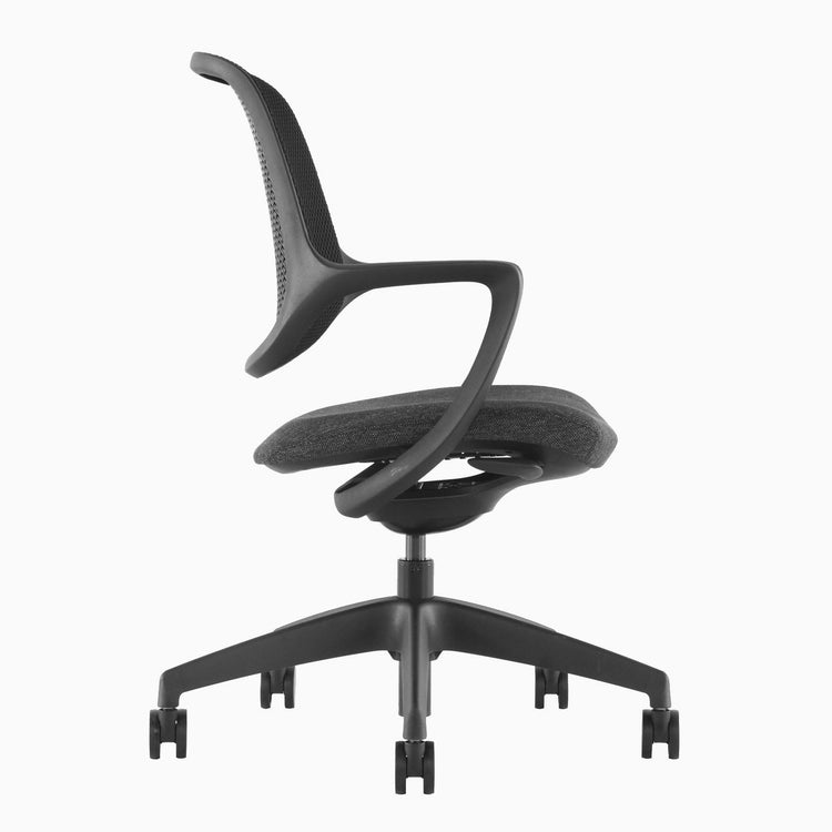 Desky Evoque ergonomischer Bürostuhl mit niedriger Rückenlehne