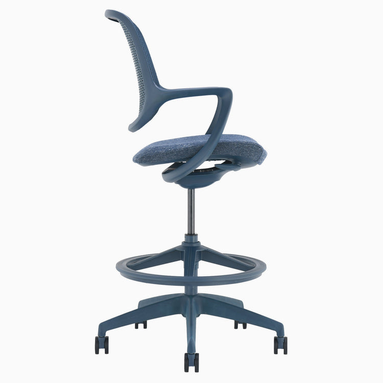 Desky Evoque ergonomischer Bürostuhl mit niedriger Rückenlehne