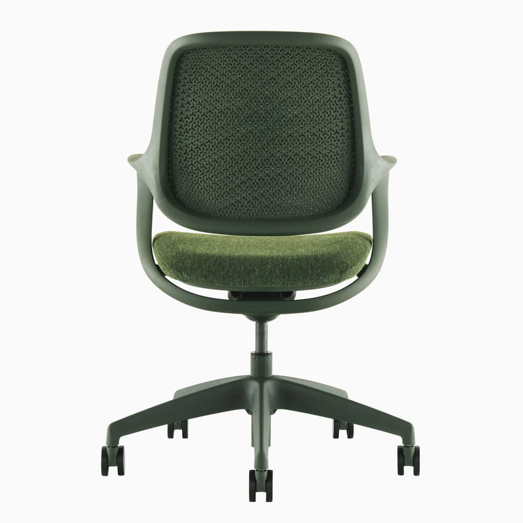 Desky Evoque ergonomischer Bürostuhl mit niedriger Rückenlehne