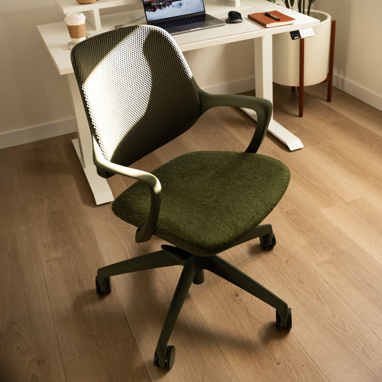 Desky Evoque ergonomischer Bürostuhl mit niedriger Rückenlehne