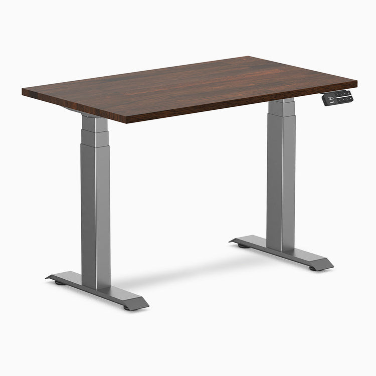 Desky Dual Mini Rubberwood Sit Stand Desk