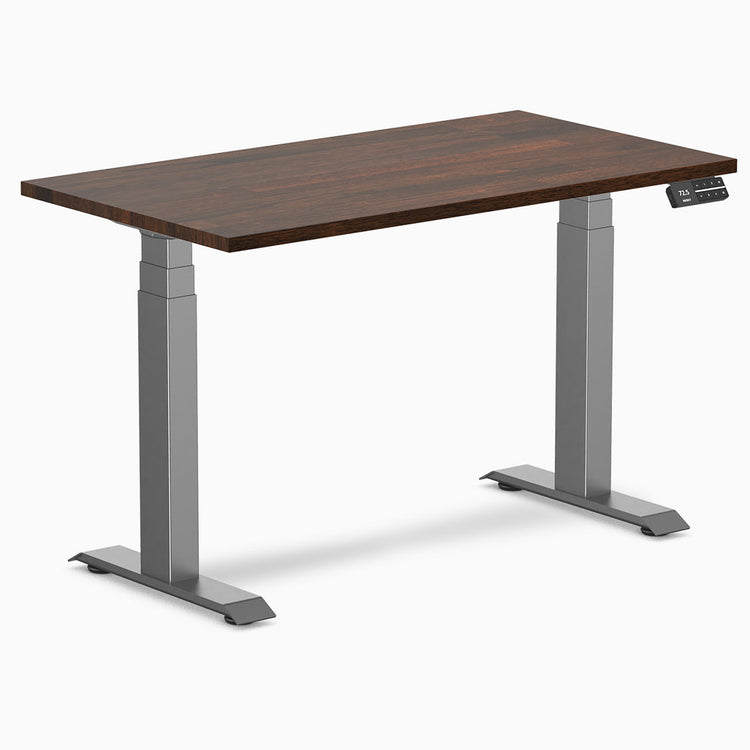 Desky Dual Mini Rubberwood Sit Stand Desk