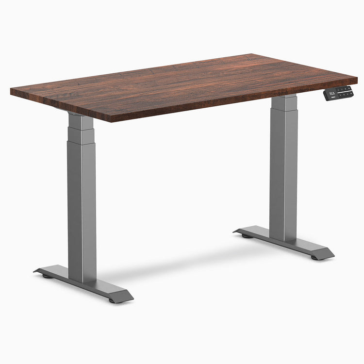 Desky Dual Mini Softwood Sit Stand Desk
