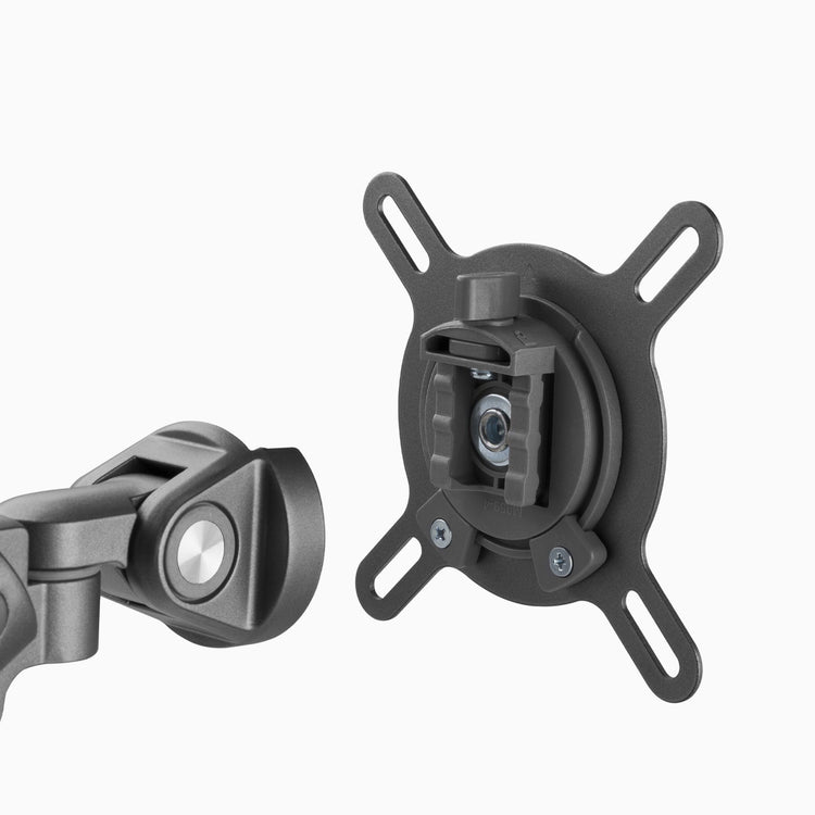 Desky Dual schlanke Monitorhalterung aus Aluminium