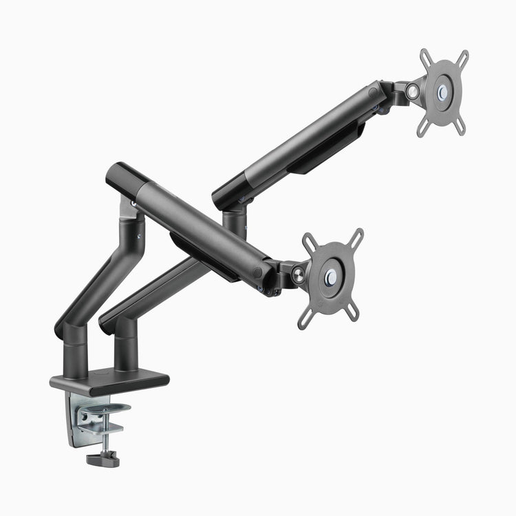 Desky Dual schlanke Monitorhalterung aus Aluminium