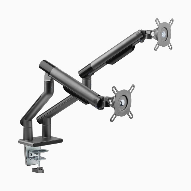 Desky Dual schlanke Monitorhalterung aus Aluminium