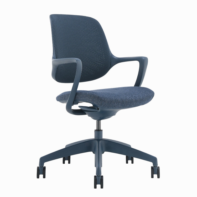Desky Evoque ergonomischer Bürostuhl mit niedriger Rückenlehne