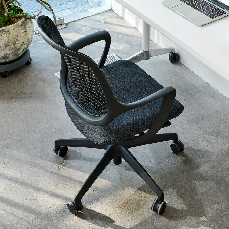 Desky Evoque ergonomischer Bürostuhl mit niedriger Rückenlehne