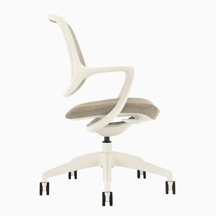 Desky Evoque ergonomischer Bürostuhl mit niedriger Rückenlehne