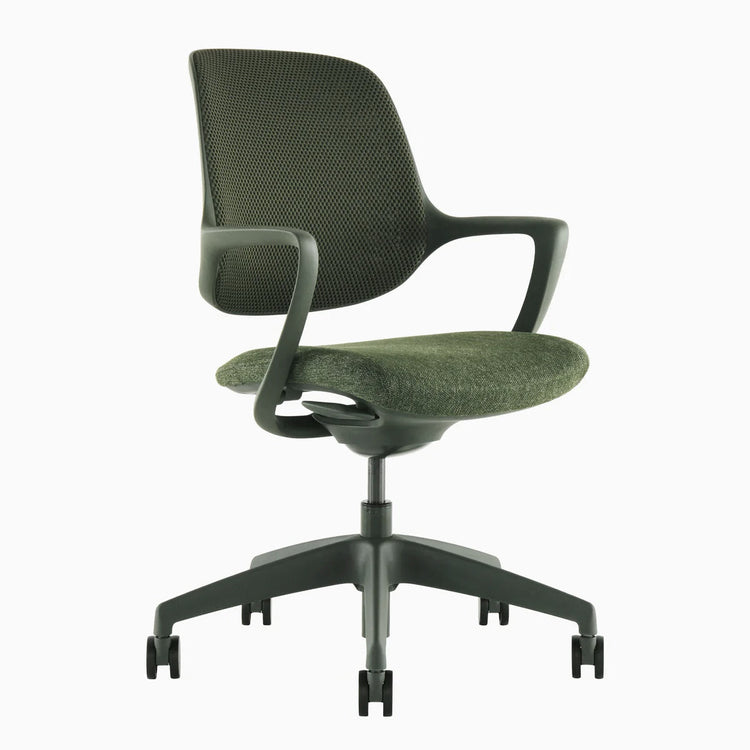 Desky Evoque ergonomischer Bürostuhl mit niedriger Rückenlehne