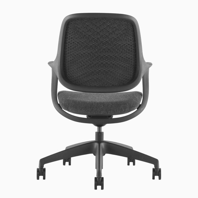 Desky Evoque ergonomischer Bürostuhl mit niedriger Rückenlehne