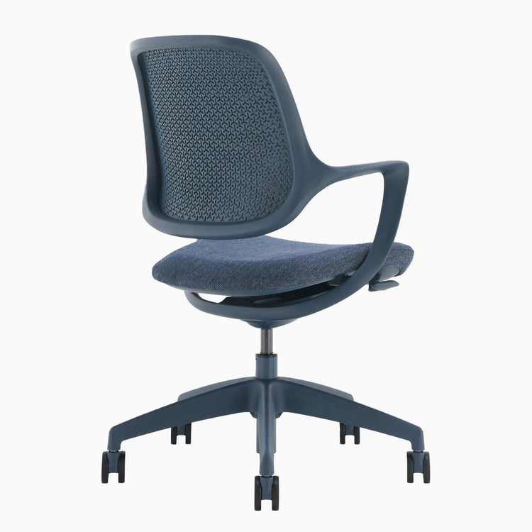 Desky Evoque ergonomischer Bürostuhl mit niedriger Rückenlehne
