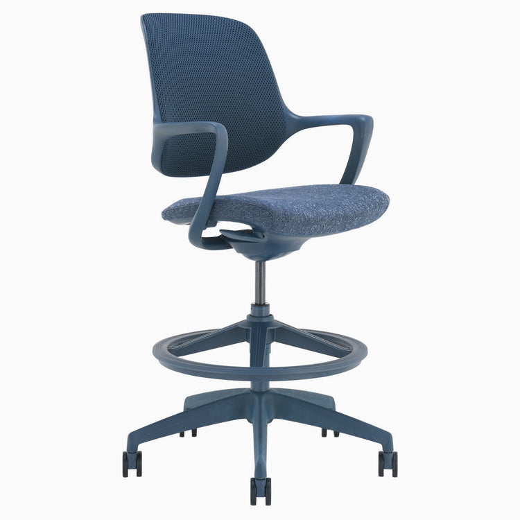 Desky Evoque ergonomischer Bürostuhl mit niedriger Rückenlehne