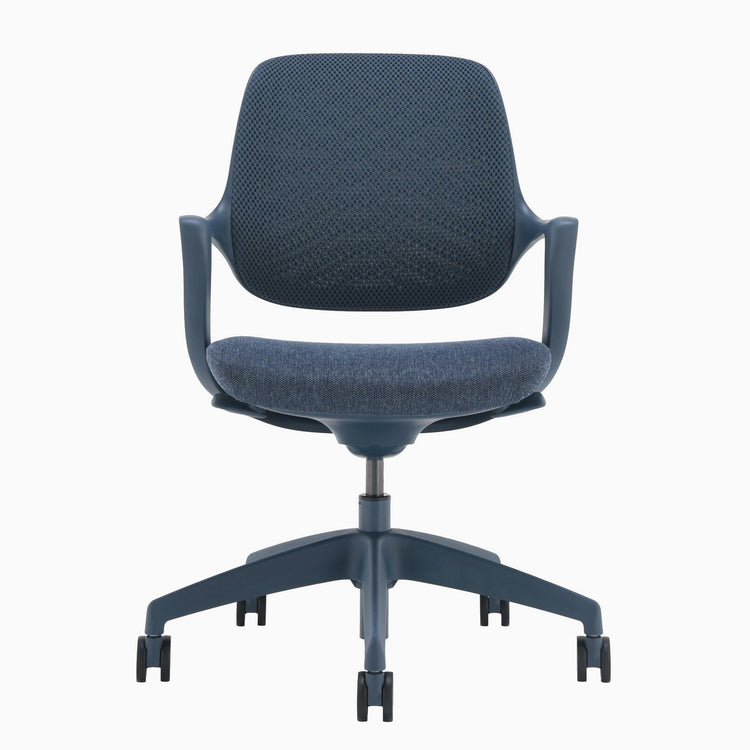 Desky Evoque ergonomischer Bürostuhl mit niedriger Rückenlehne