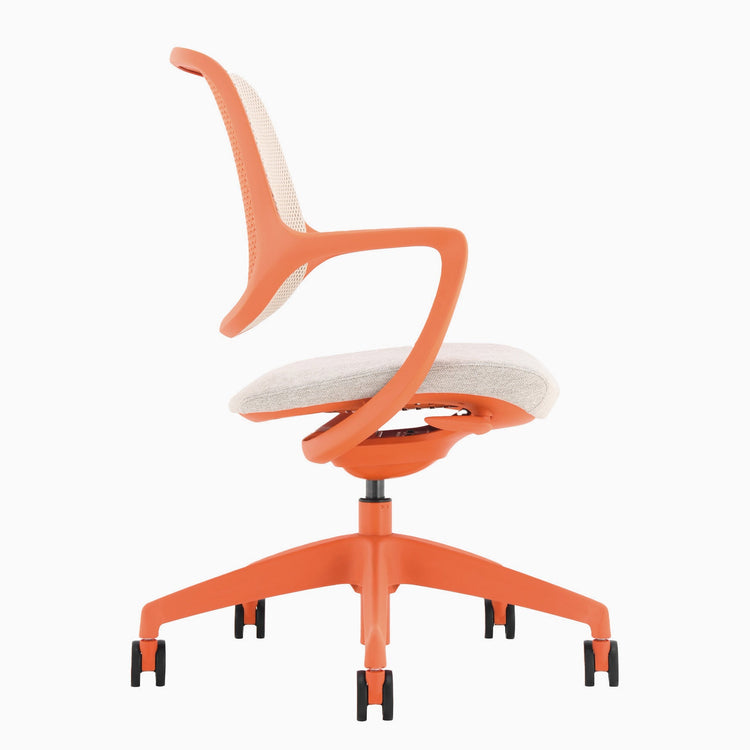 Desky Evoque ergonomischer Bürostuhl mit niedriger Rückenlehne