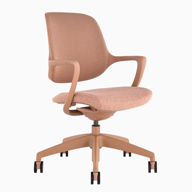 Desky Evoque ergonomischer Bürostuhl mit niedriger Rückenlehne