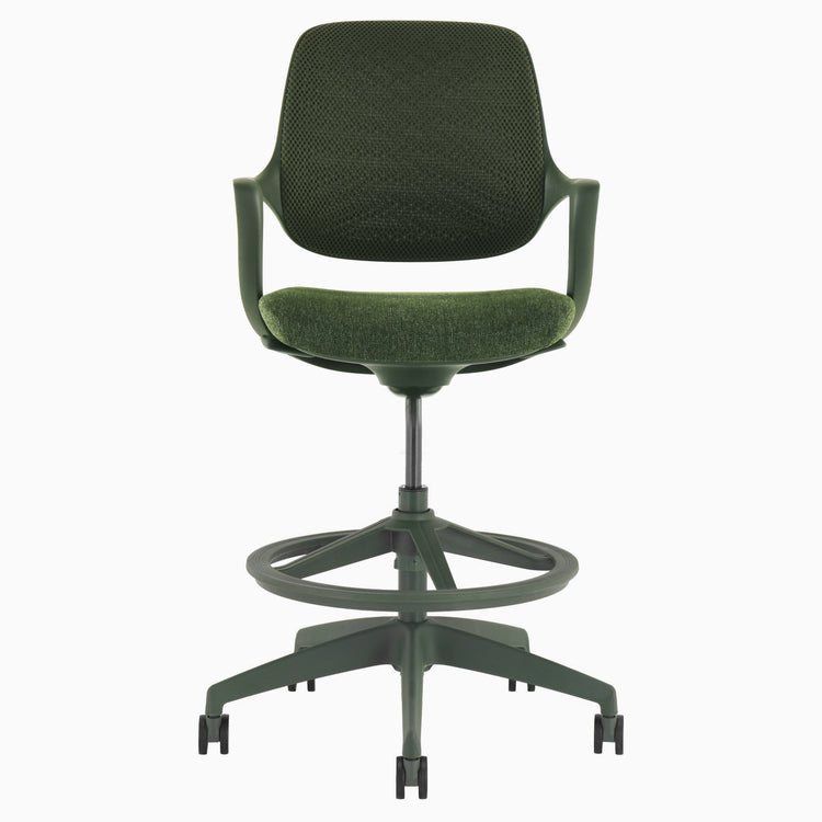 Desky Evoque ergonomischer Bürostuhl mit niedriger Rückenlehne