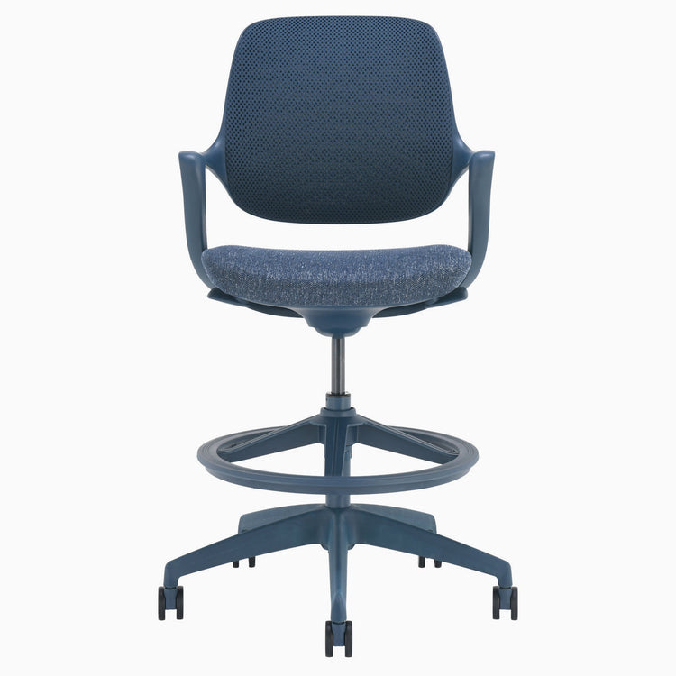 Desky Evoque ergonomischer Bürostuhl mit niedriger Rückenlehne