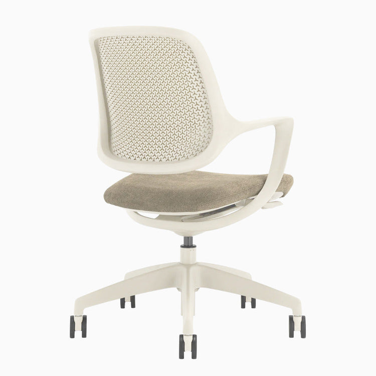 Desky Evoque ergonomischer Bürostuhl mit niedriger Rückenlehne