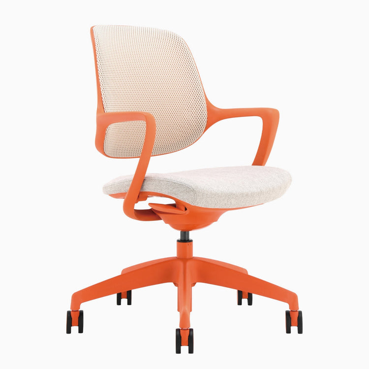 Desky Evoque ergonomischer Bürostuhl mit niedriger Rückenlehne