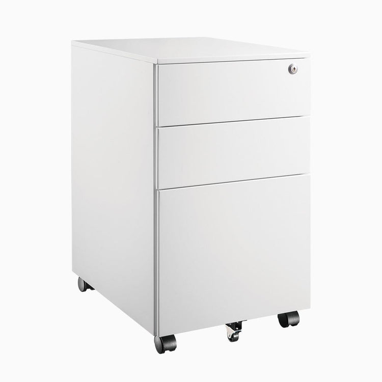 Desky GO Slimline Steel Mobile Pedestal