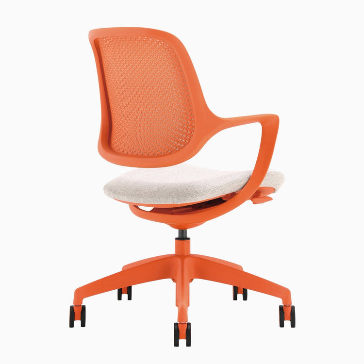 Desky Evoque ergonomischer Bürostuhl mit niedriger Rückenlehne