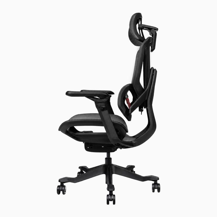 Desky Contourra ergonomischer Bürostuhl, Seitenansicht