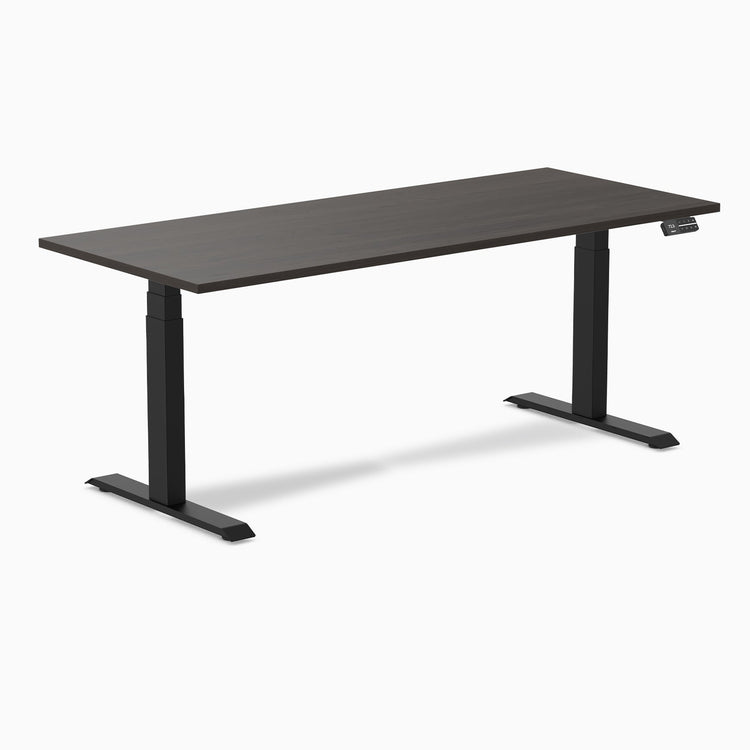 Desky Dual Melamine Sit Stand Desk