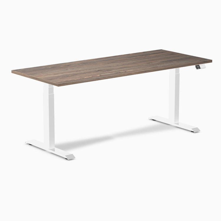 Desky Dual Melamine Sit Stand Desk