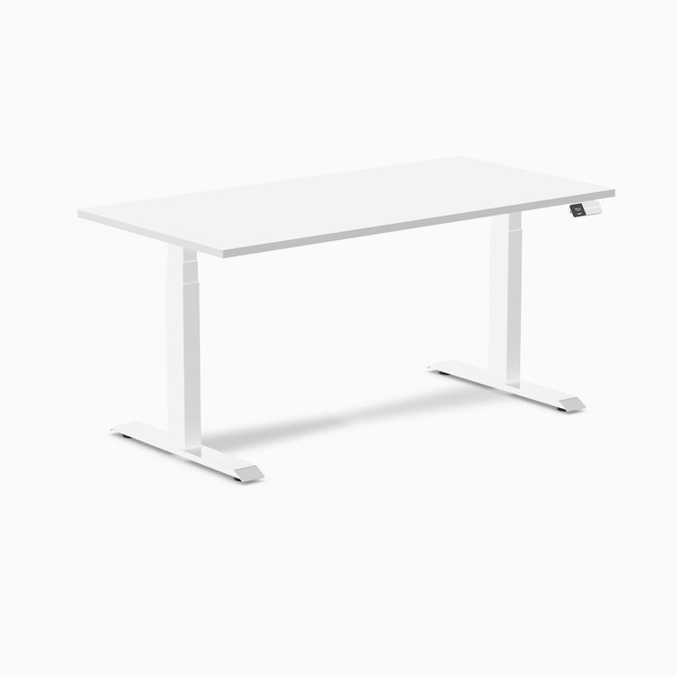 Desky Dual Melamine Sit Stand Desk