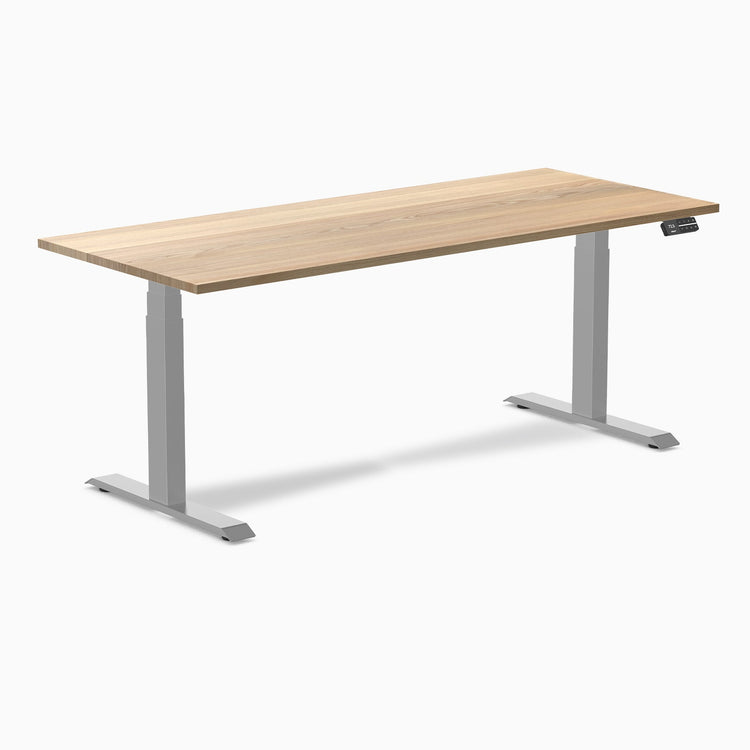 Desky Dual Hardwood Sit Stand Desk (TEST PRODUCT)