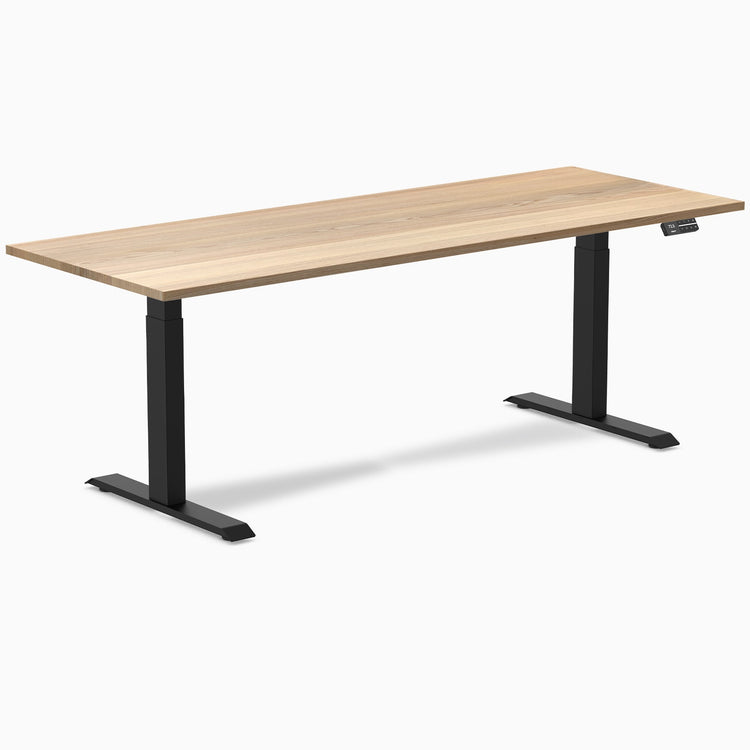 Desky Dual Hardwood Sit Stand Desk (TEST PRODUCT)