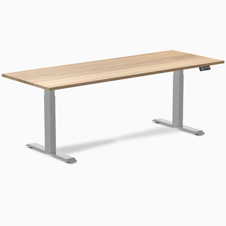 Desky Dual Hardwood Sit Stand Desk (TEST PRODUCT)