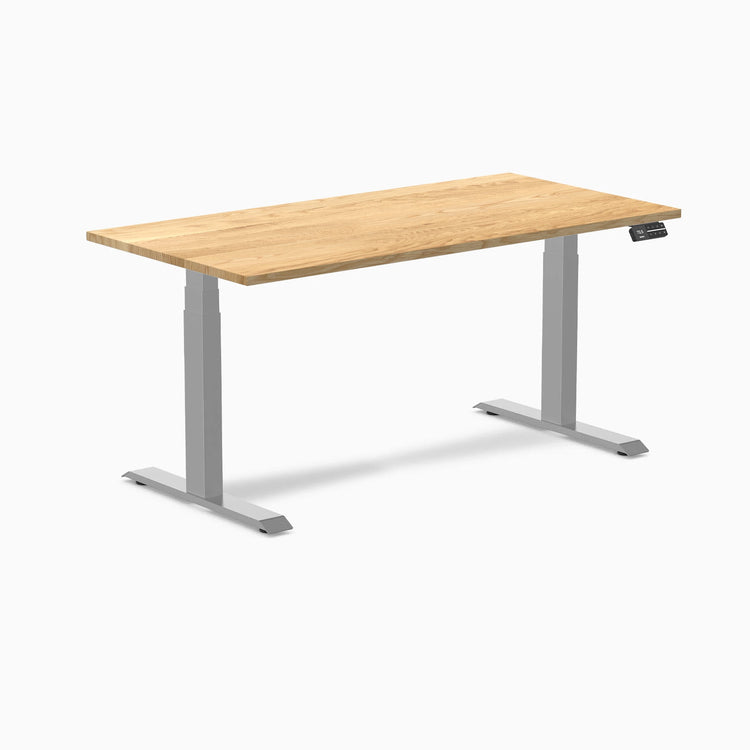 Desky Dual Hardwood Sit Stand Desk (TEST PRODUCT)