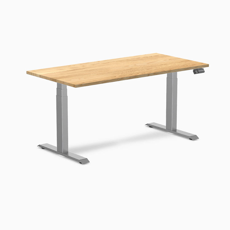 Desky Dual Hardwood Sit Stand Desk (TEST PRODUCT)