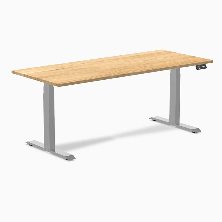 Desky Dual Hardwood Sit Stand Desk (TEST PRODUCT)