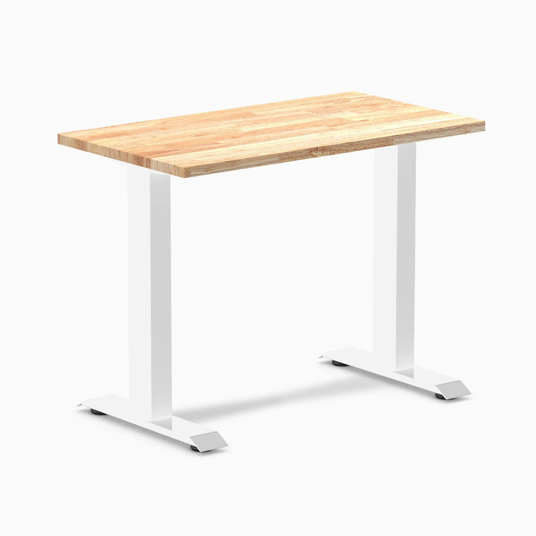 Desky Zero Mini Gummibaumholz-Schreibtisch