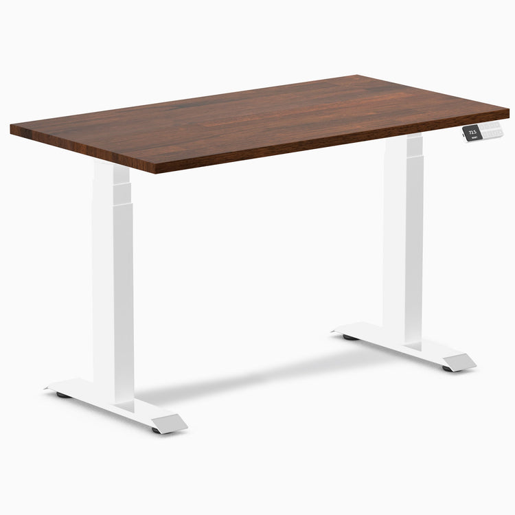 Desky Dual Mini Rubberwood Sit Stand Desk
