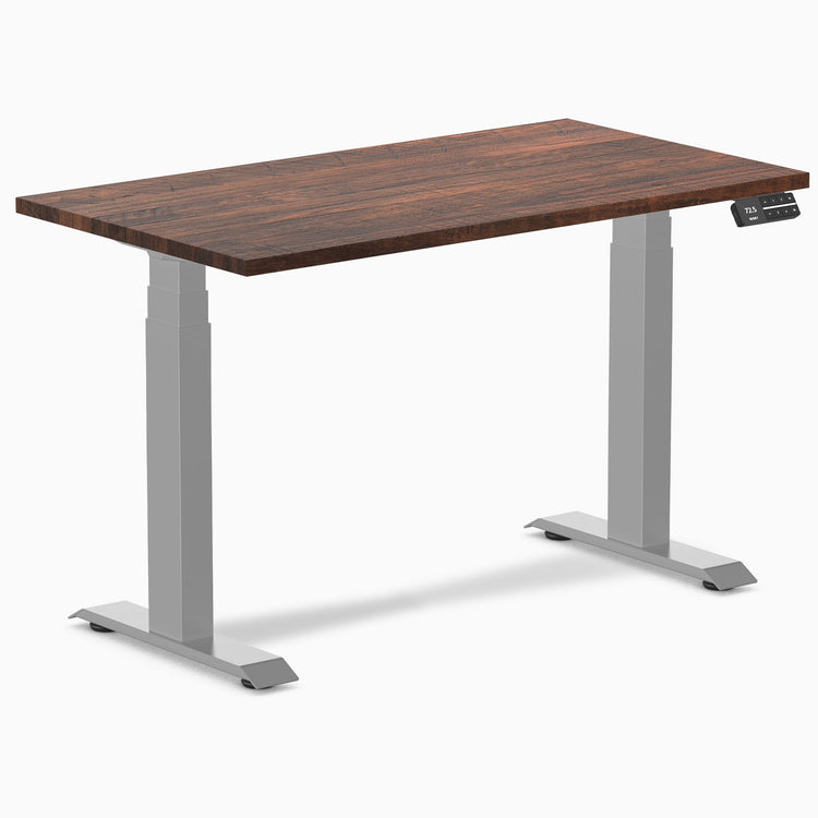 Desky Dual Mini Softwood Sit Stand Desk