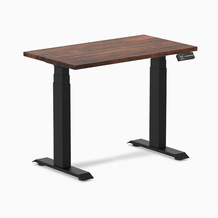 Desky Dual Mini Softwood Sit Stand Desk
