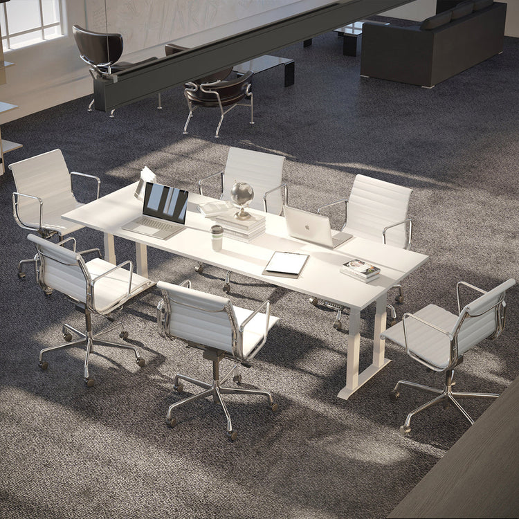 Desky Quad Sitz-Steh-Tischgestell Grau - Desky