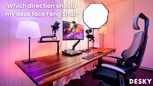 In welche Richtung sollte mein Schreibtisch nach Feng Shui ausgerichtet sein?