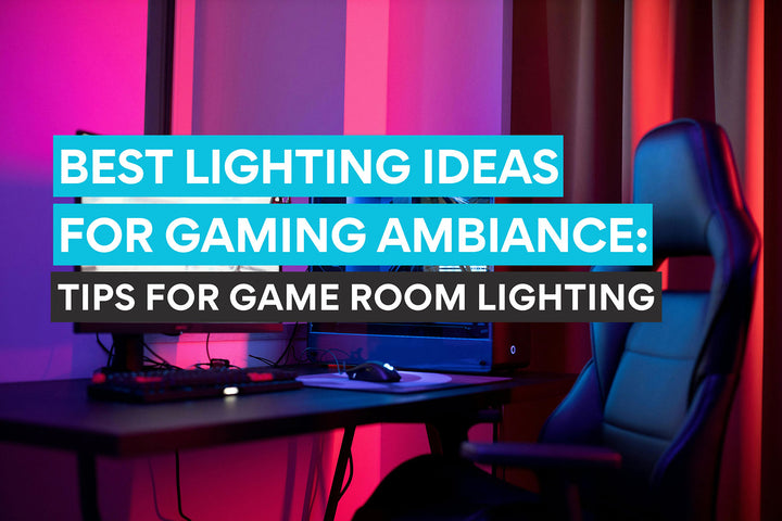 Beste Beleuchtungs-Ideen für Gaming-Atmosphäre: Tipps für die Gaming-Zimmer-Beleuchtung – Desky®