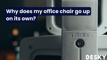 Warum fährt mein ergonomischer Bürostuhl von alleine hoch?