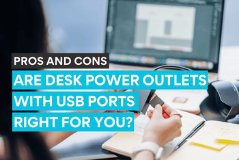 Vor- und Nachteile von Schreibtischsteckdosen mit USB-Anschlüssen. Ist dieser Schreibtisch der richtige für Sie?