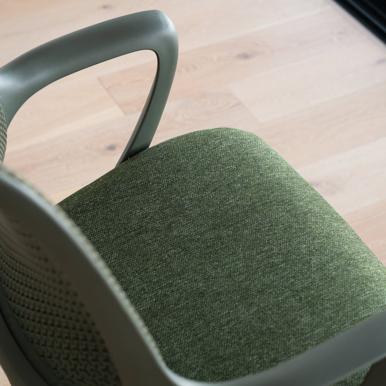 Desky Evoque ergonomischer Bürostuhl mit niedriger Rückenlehne