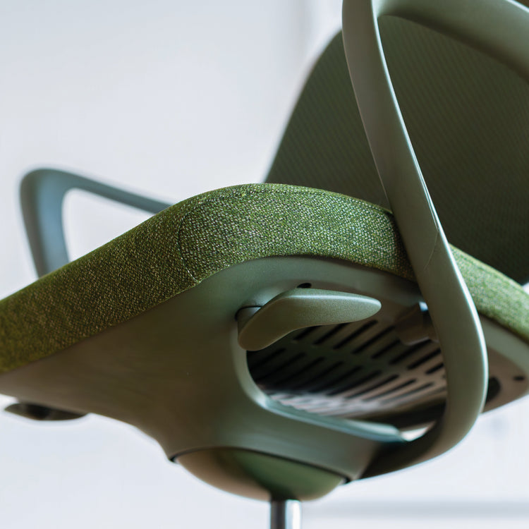 Desky Evoque ergonomischer Bürostuhl mit niedriger Rückenlehne