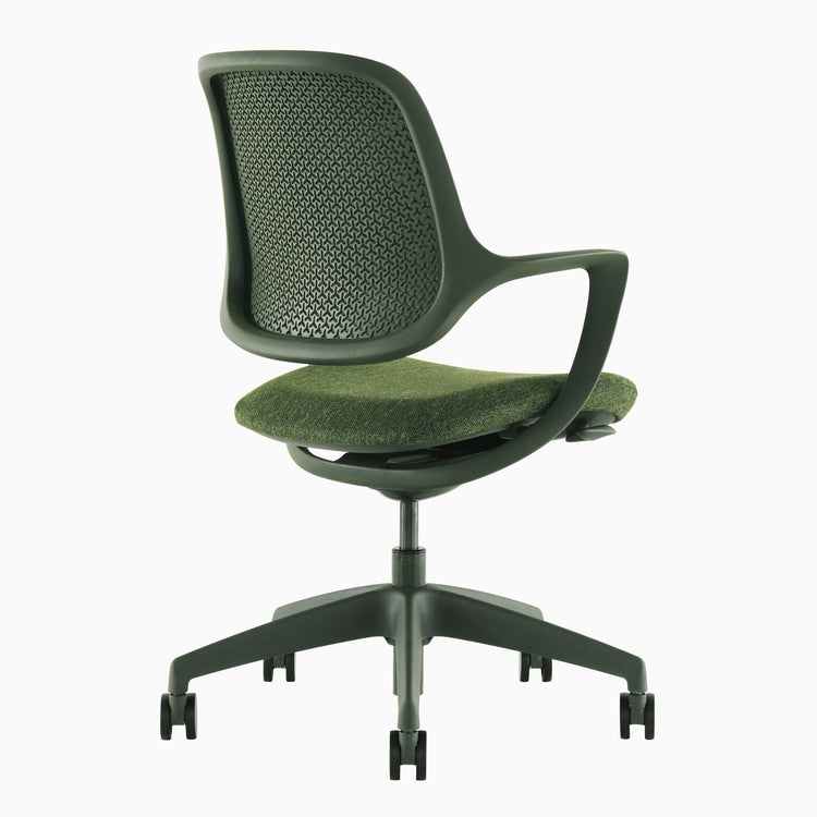 Desky Evoque ergonomischer Bürostuhl mit niedriger Rückenlehne